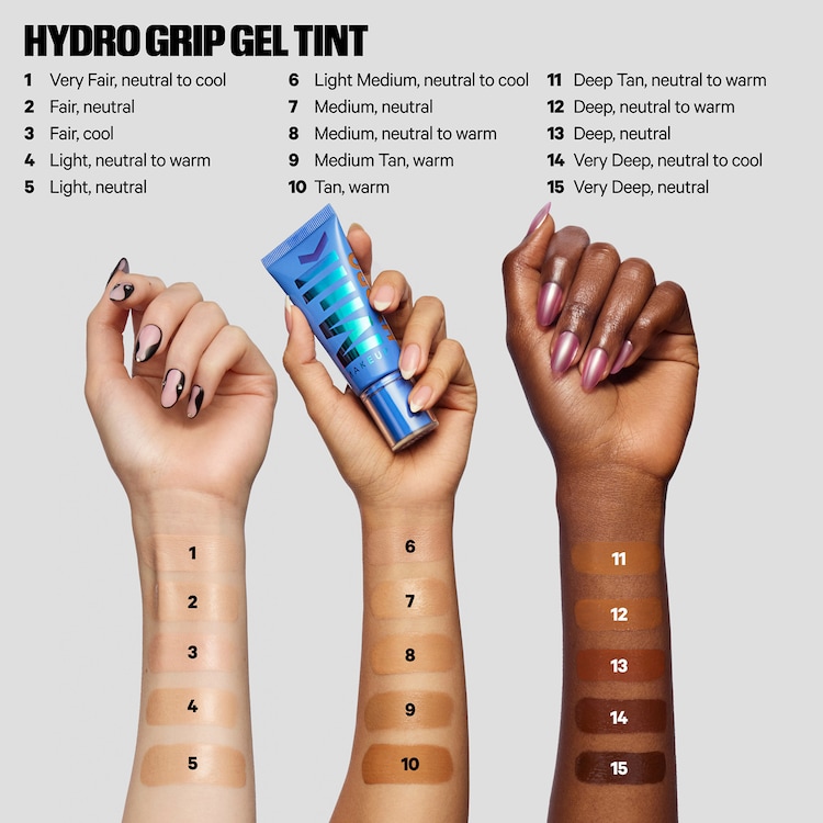 Hydro Grip Gel Tint - Getöntes Feuchtigkeitsgel Hydro Grip 12 Stunden