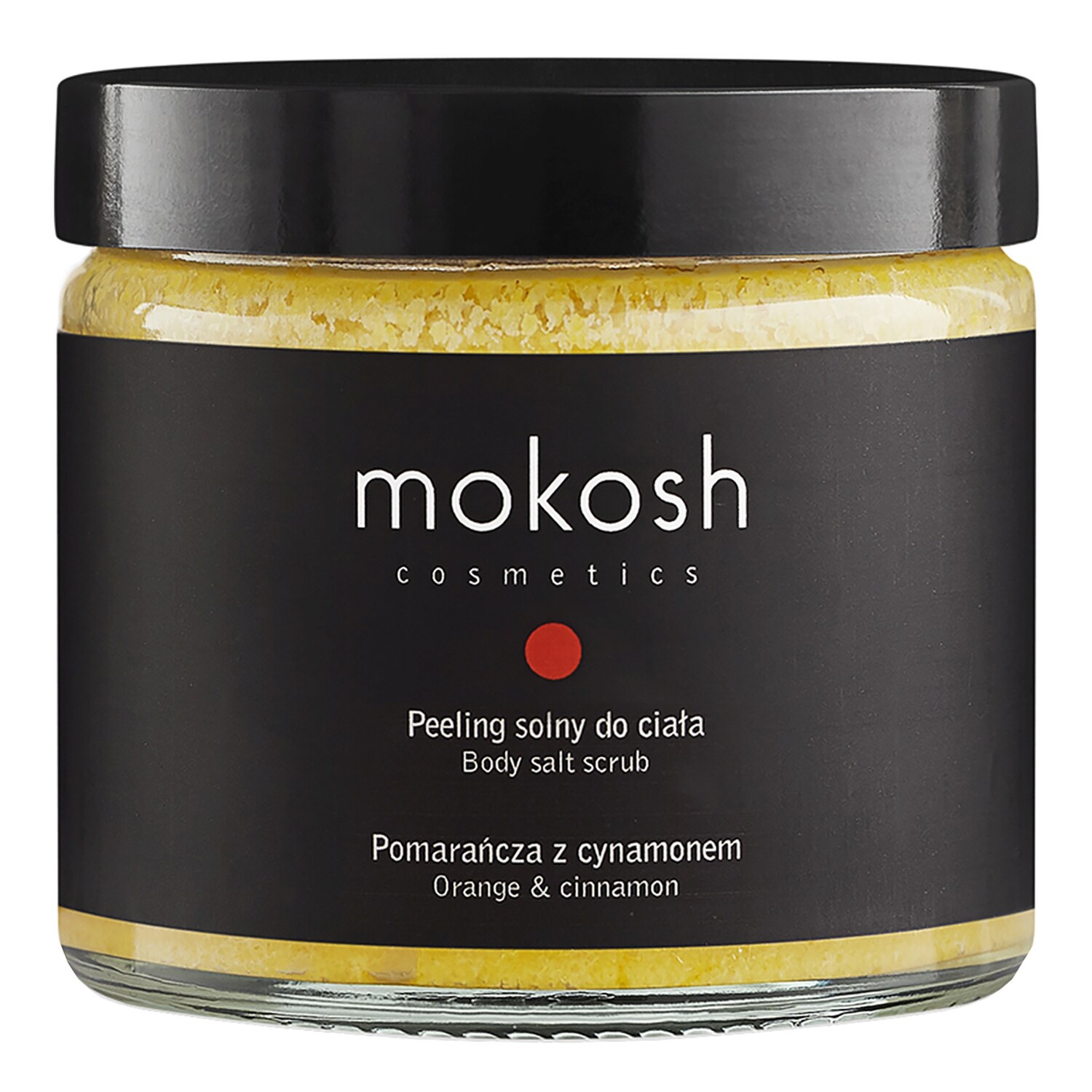 MOKOSH - Salt Scrub - Solný peeling s pomerančem a skořicí