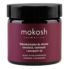 Odżywka/maska do włosów szorstkich i łamliwych - Czereśnia z bursztynem, MOKOSH