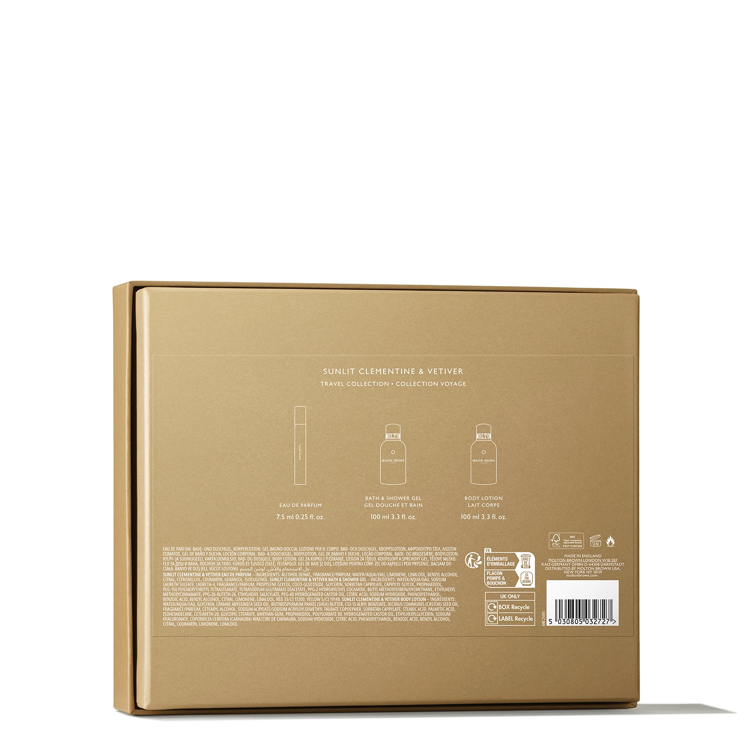 Sunlit Clementine & Vetiver Travel