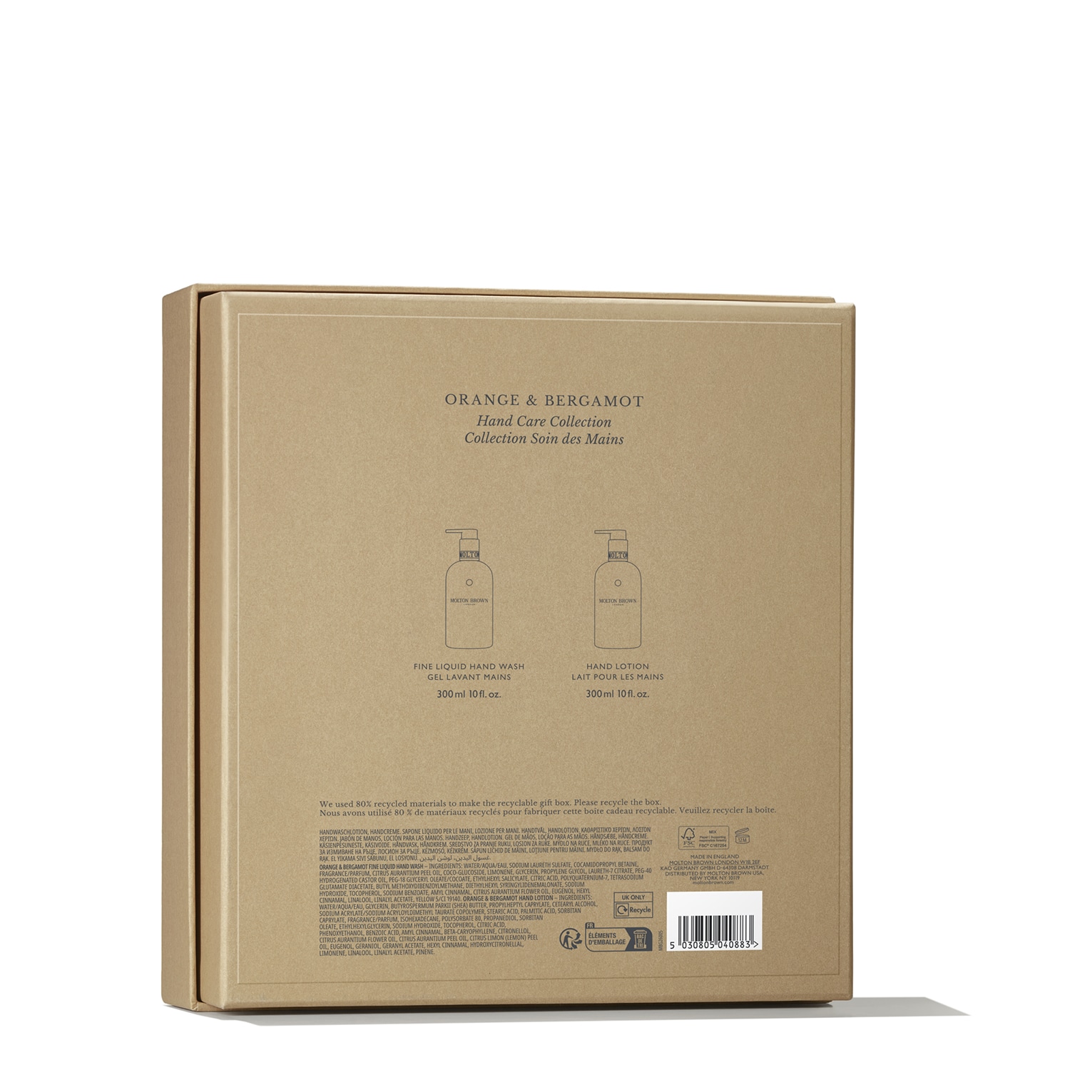 Orange & Bergamot Hand Care Collection Set
