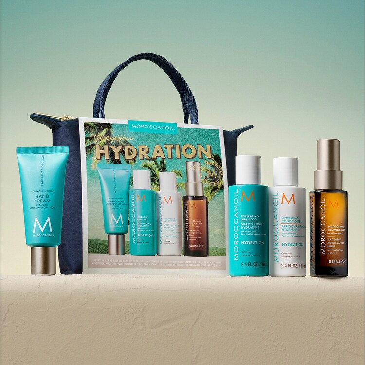 Hydration - Coffret soins cheveux format voyage 