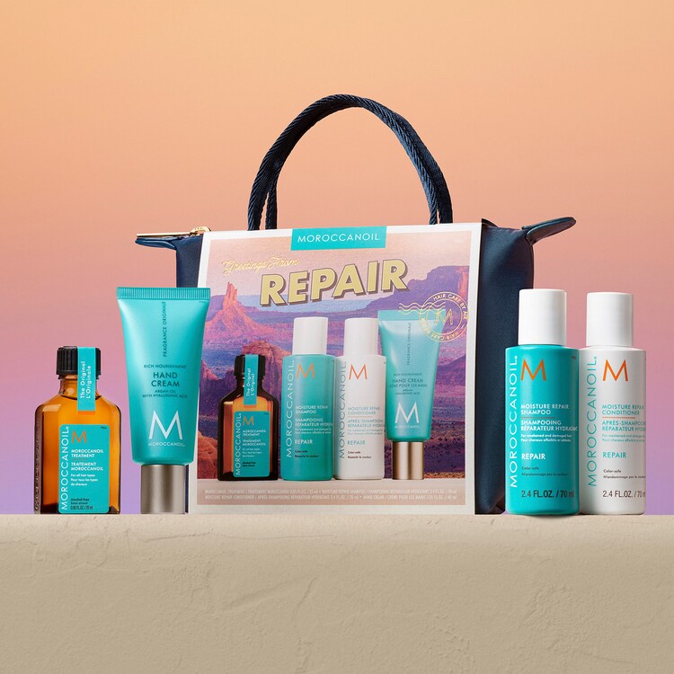 Réparation - Coffret soins cheveux format voyage