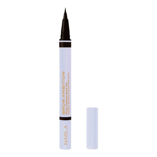 Nabla - Brow Ambition - Micro-stroking Brow Pen - Brow Ambition - Black Brown - Dla Kobiet