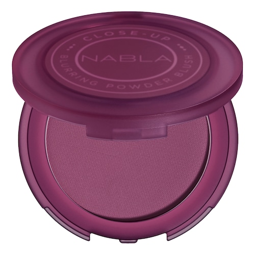 Nabla - Close-up Blurring Powder Blush - Pudderblush Med Udglattende Effekt - Close-up Blurring Powder Blush Burgundy - For Women