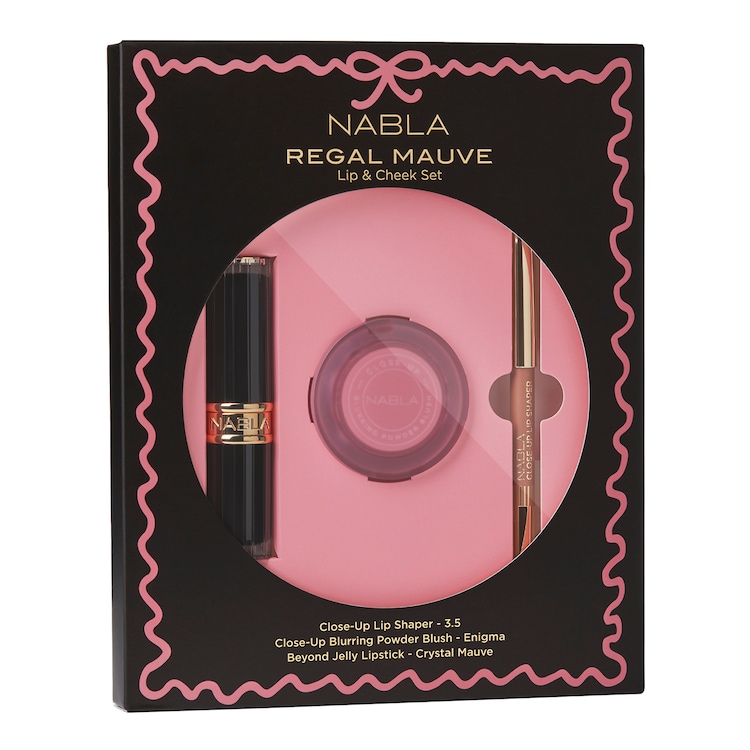 Regal Mauve - Lip & Cheek Set - Set labbra e guance in tonalità mauve