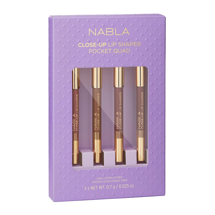 Close-Up Lip Shaper Pocket Quad - Set di 4 mini matite labbra a lunga tenuta