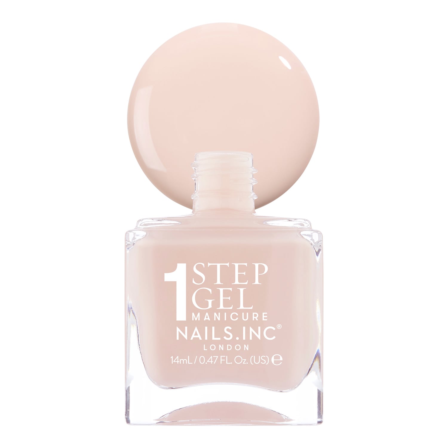 It's Topless 1-Step Gel Nail Polish, Renee, Sheer Nude Pink