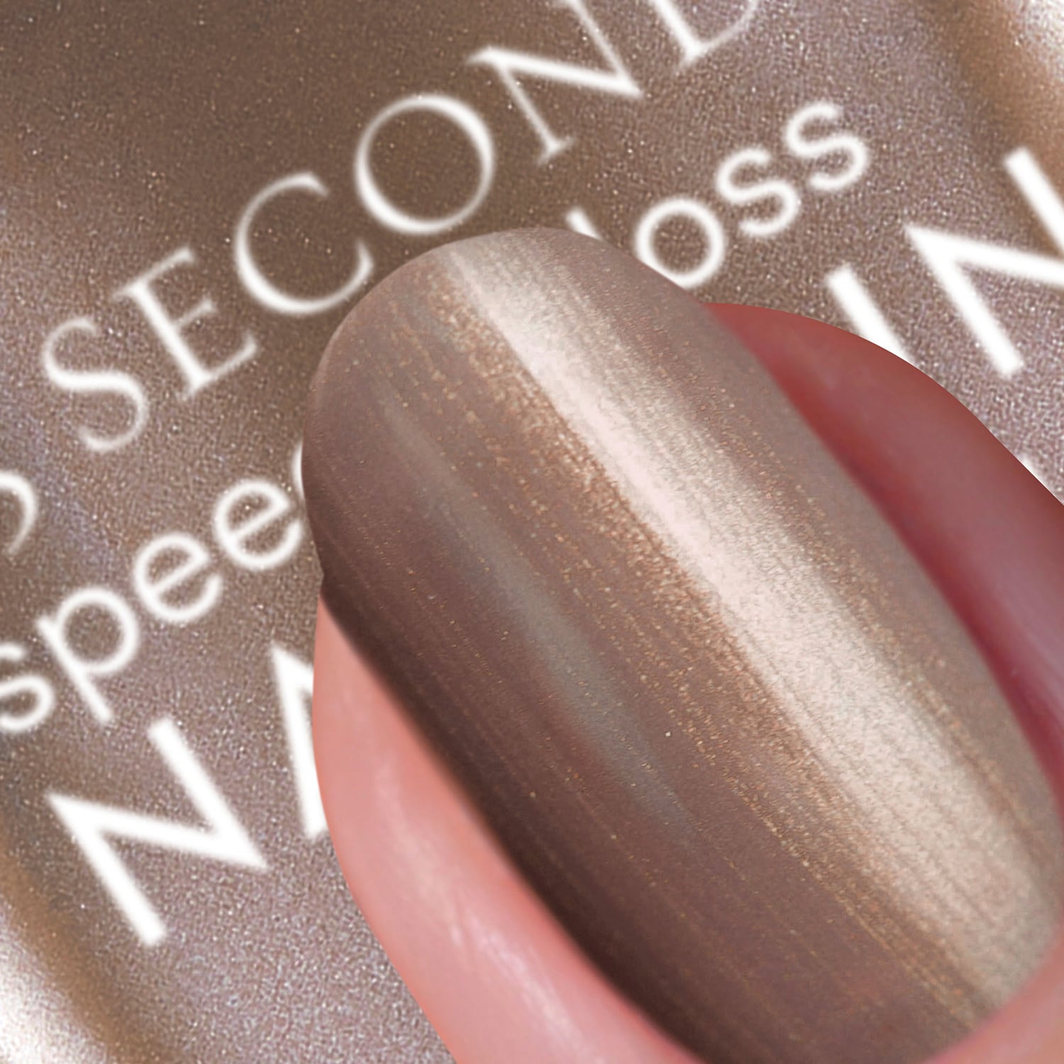 45 Second Speedy, Mocha Mousse, Nail Polish Duo