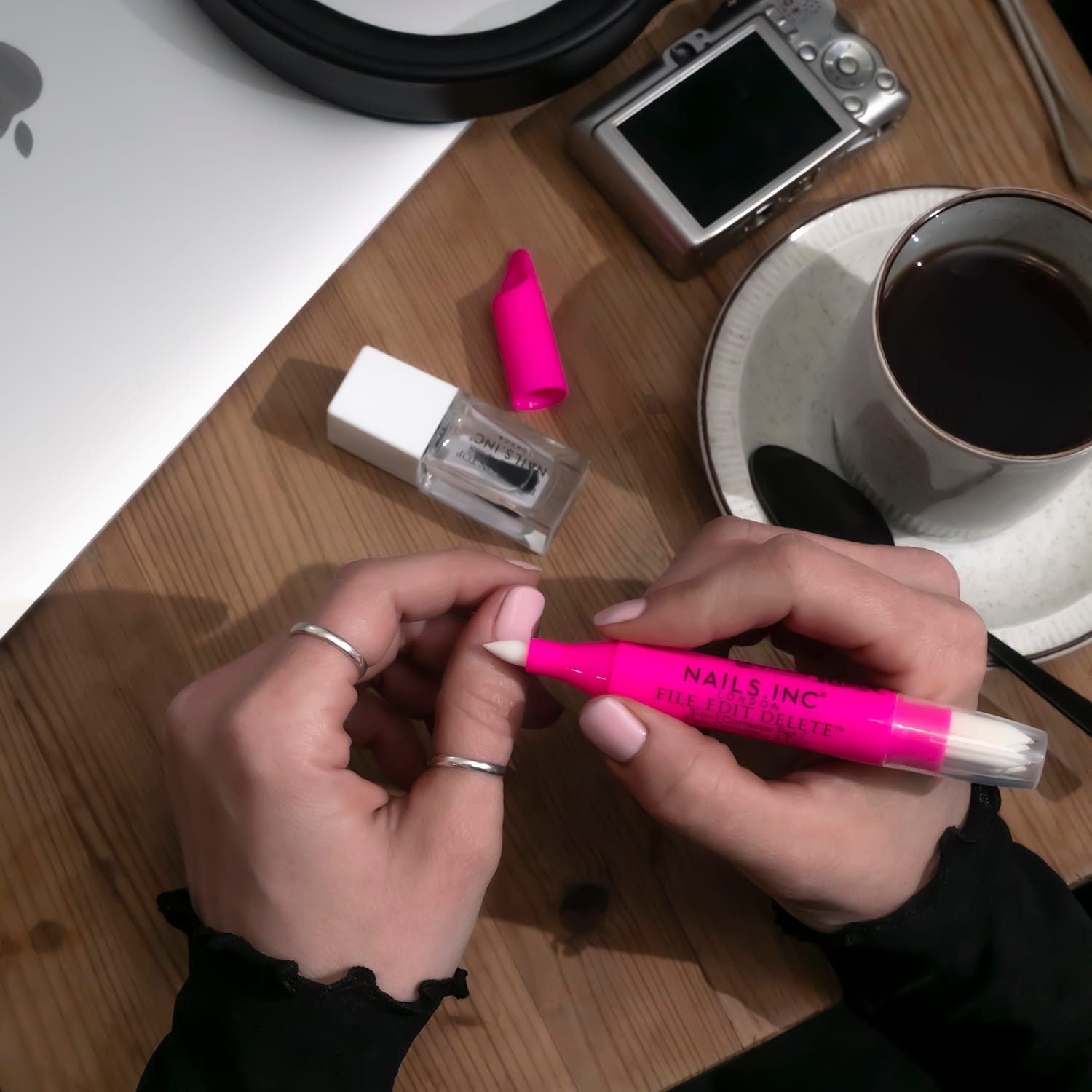 File, Edit, Delete 3-In-1 Nail Corrector Pen