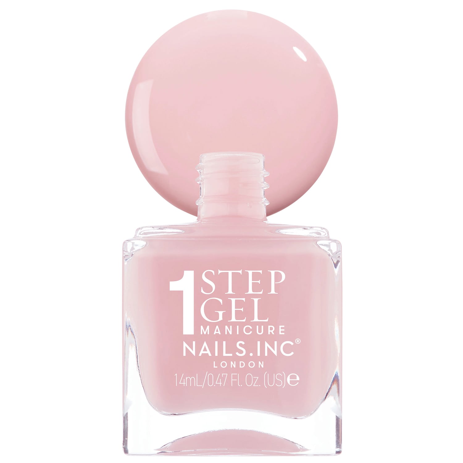 It's Topless 1-Step Gel Nail Polish, Florence, Light Powder Pink