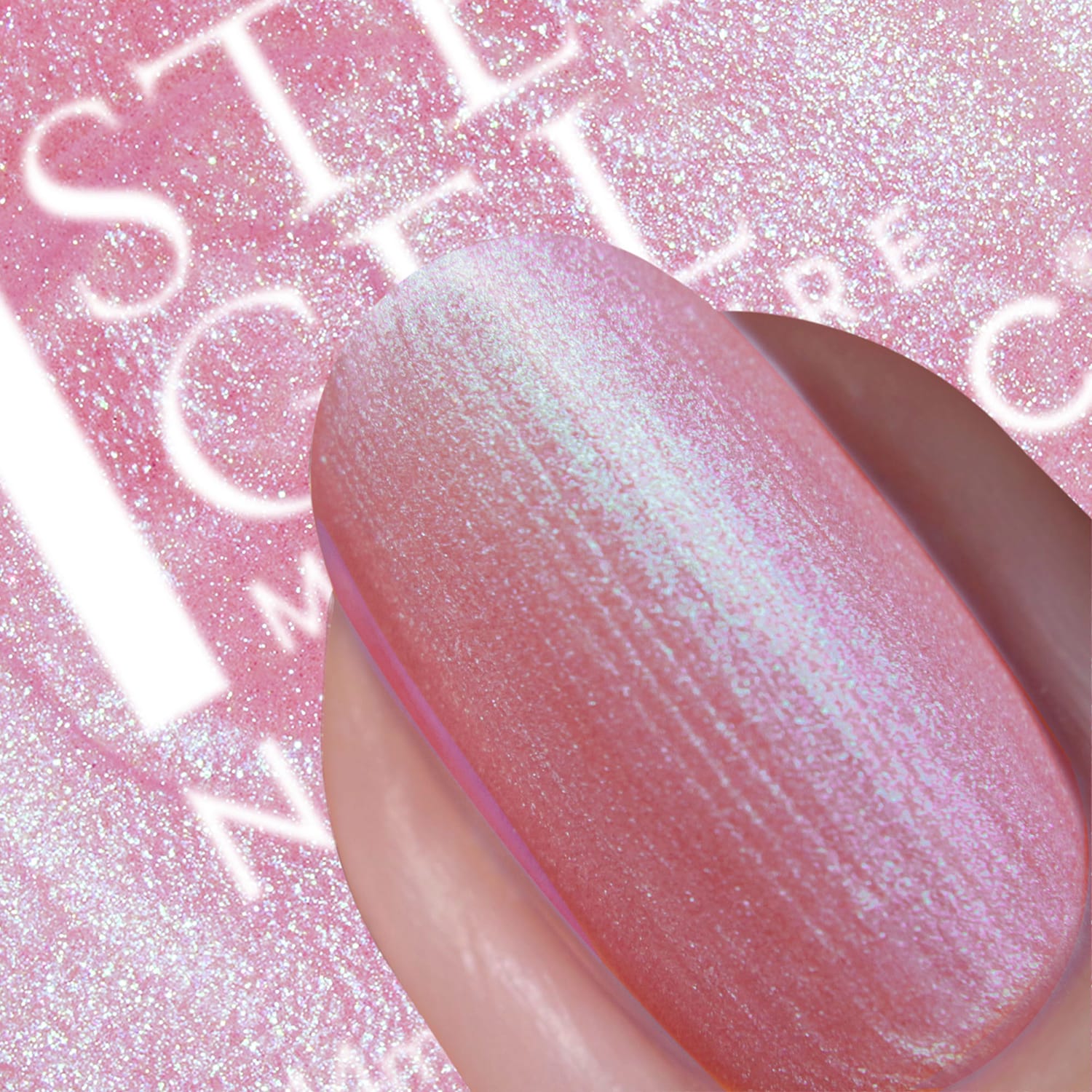 It's Topless 1-Step Gel Nail Polish, Addison, Iridescent Pink