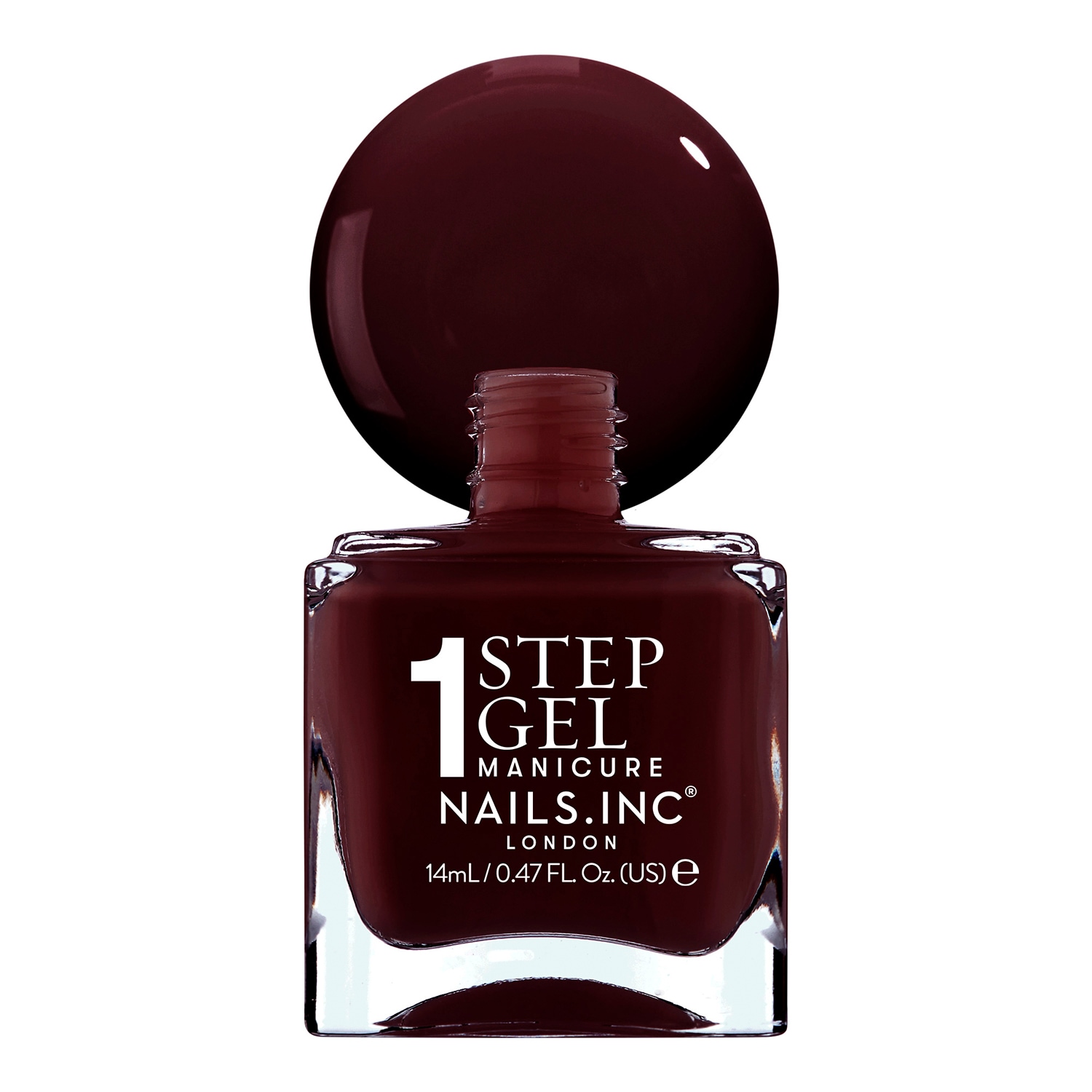It's Topless 1-Step Gel Nail Polish, Billie, Burgundy