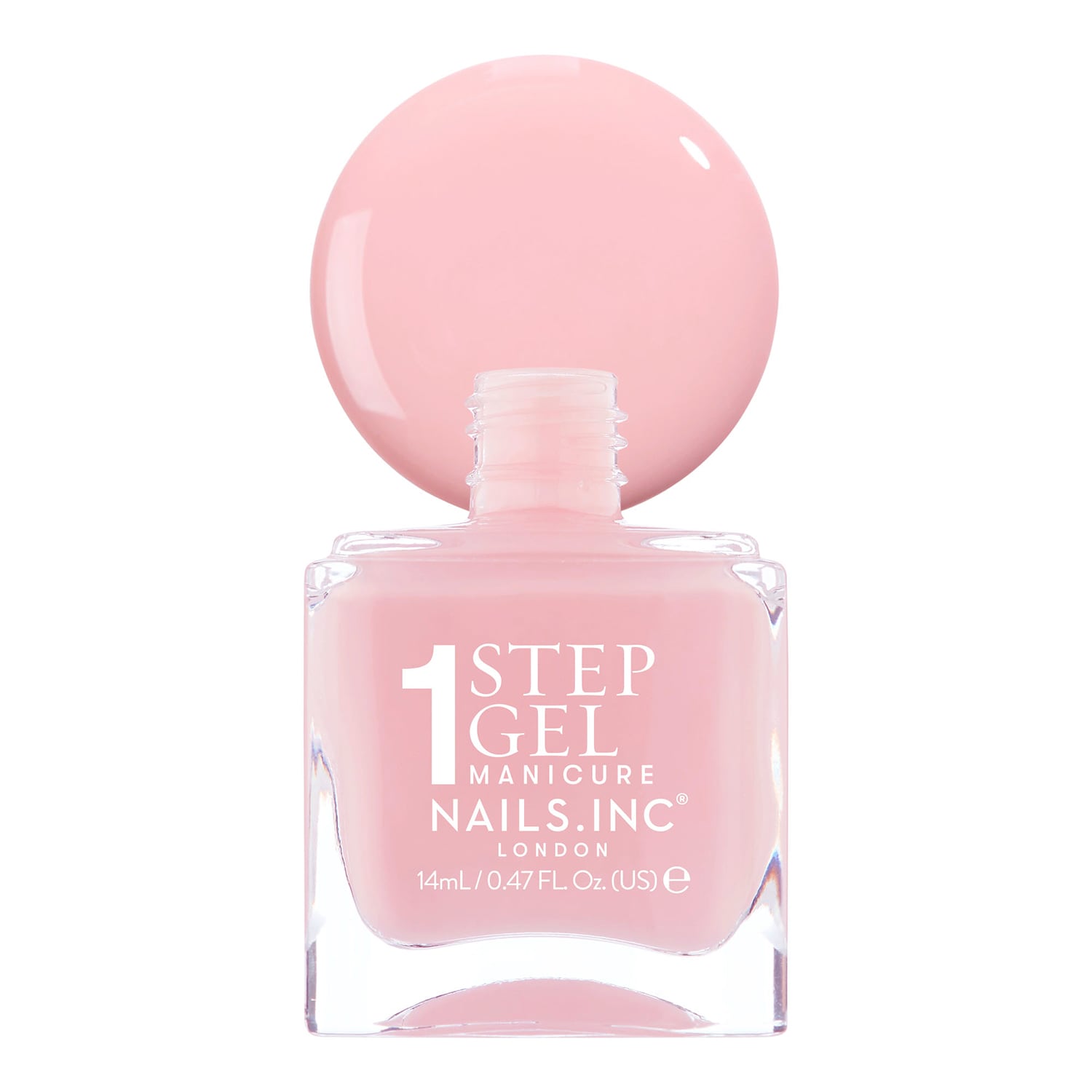 It's Topless 1-Step Gel Nail Polish, Sabrina, Sheer Pink