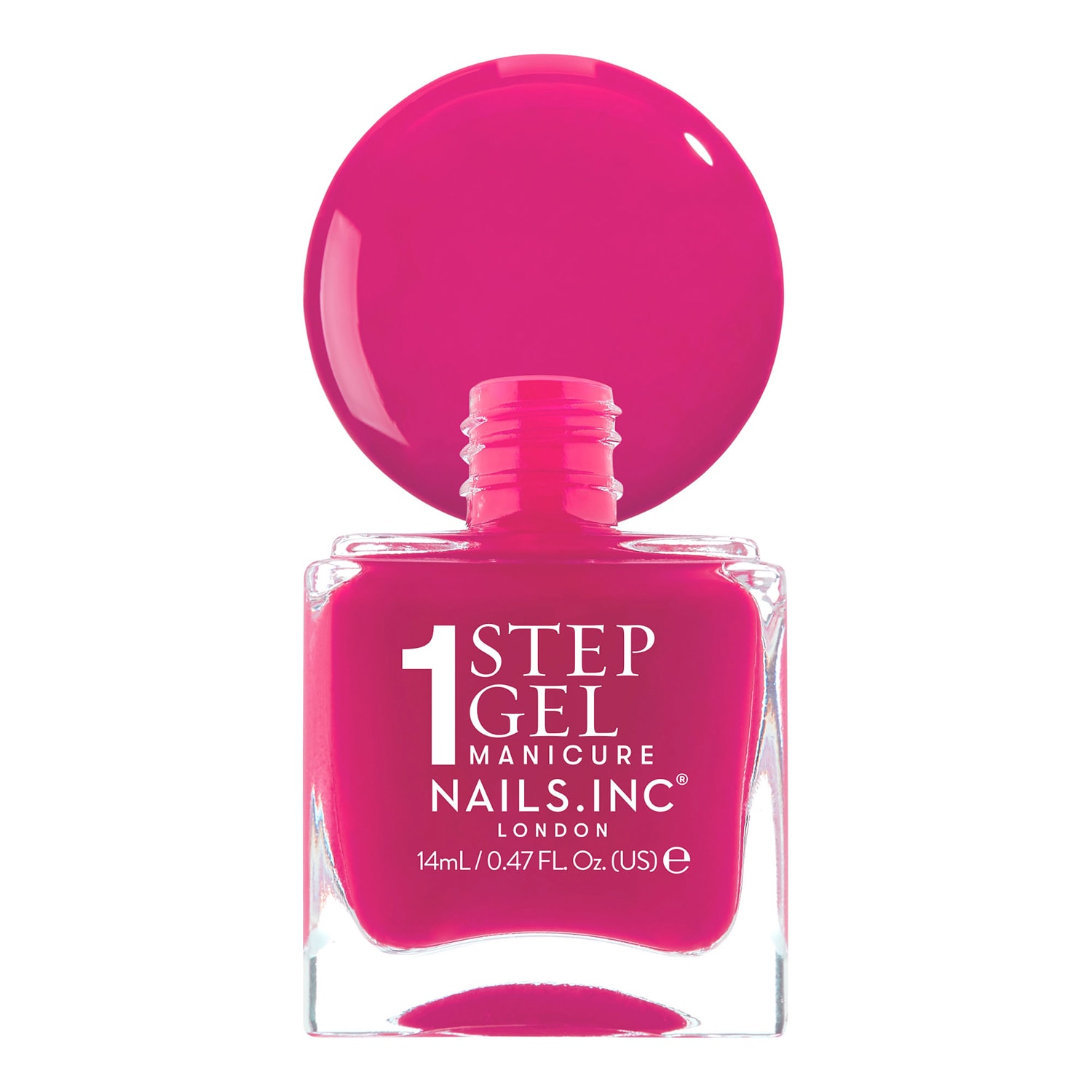 It's Topless 1-Step Gel Nail Polish, Olivia, Magenta Creme