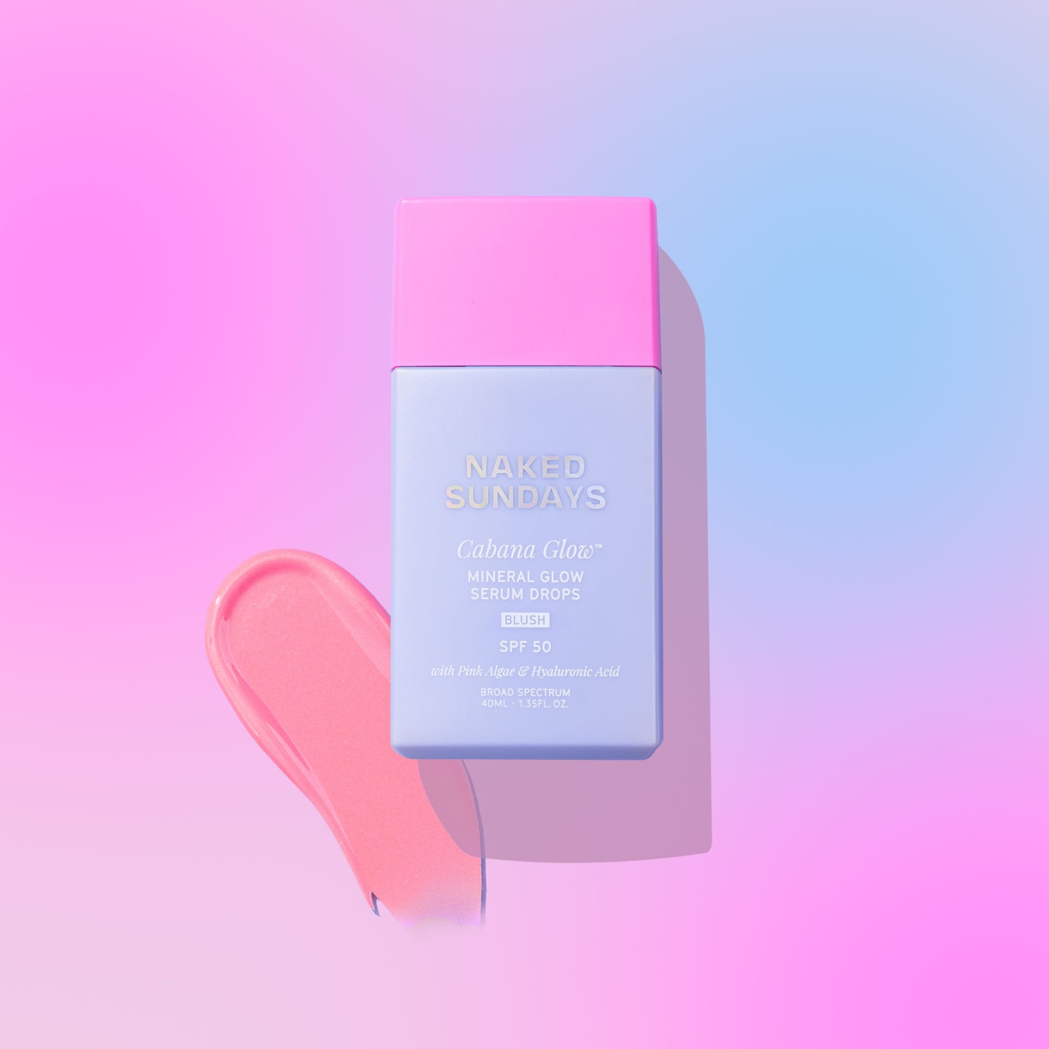 CabanaGlow Mineral Blush Drops SPF50 40ml