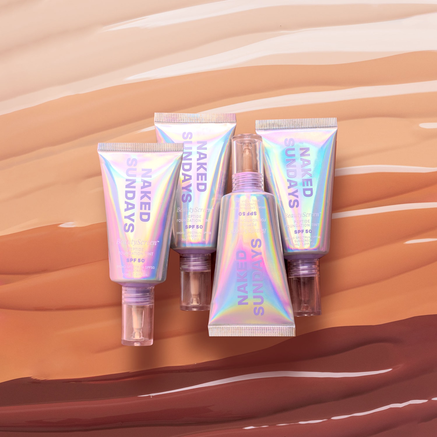 BeautyScreen™ SPF50 Peptide Foundation Tint 30ml