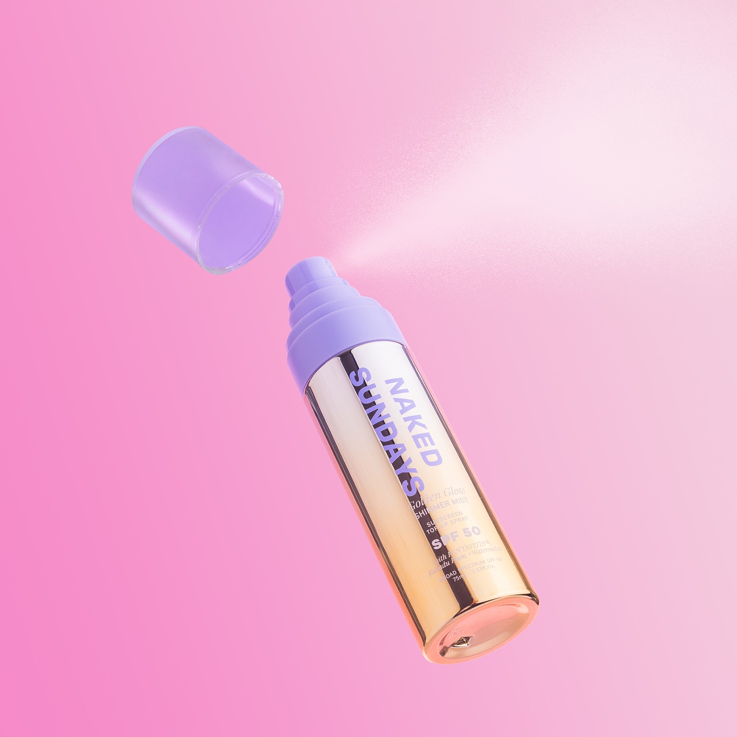 Golden Glow Shimmer Mist SPF 50