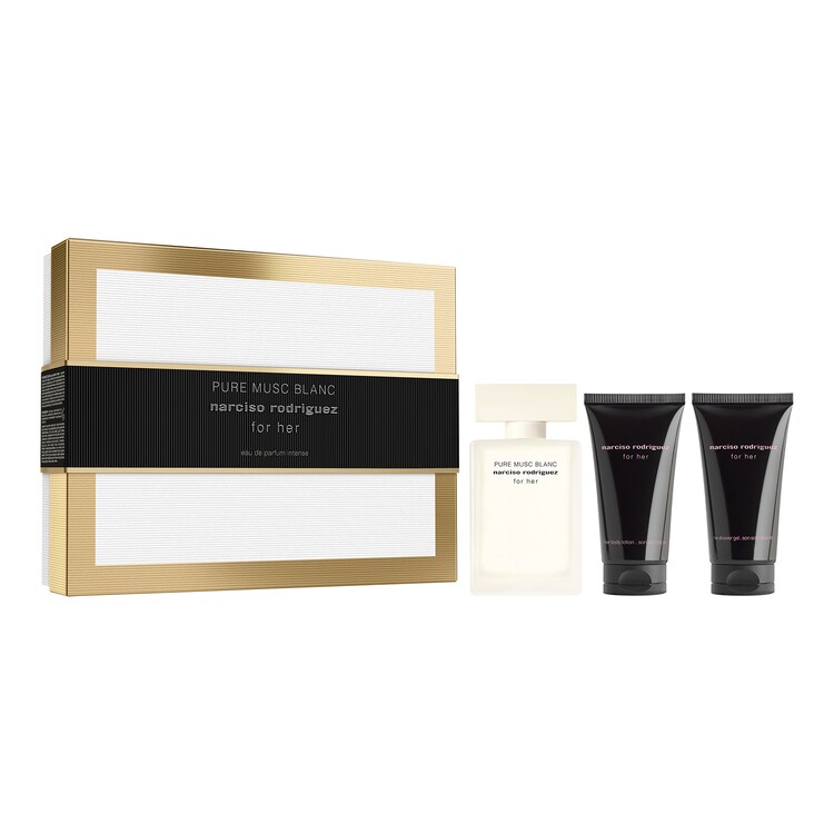 for her Pure Musc Blanc Eau de Parfum Intense - Cofanetto donna
