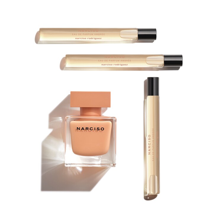 Narciso Ambrée - Eau de Parfum amadeirada oriental ambarada em formato de viagem