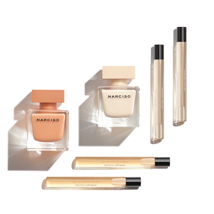 Narciso Ambrée - Eau de Parfum amadeirada oriental ambarada em formato de viagem