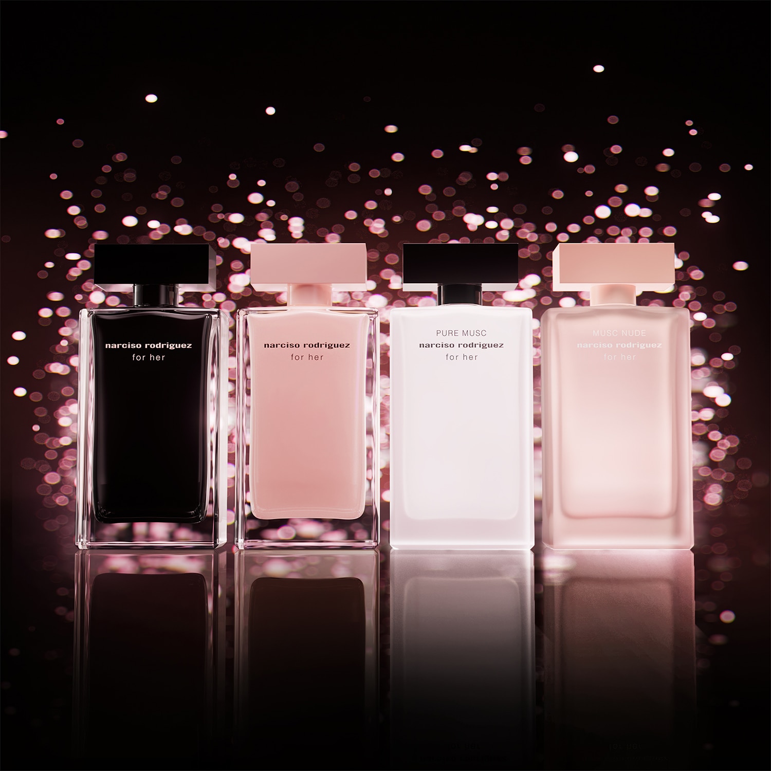 narcisorodriguez for herパルファムセット10ml x 3 For Her Musc Nude - Eau De Parfum Set | NARCISO RODRIGUEZ ≡ SEPHORA