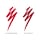 Mini Powermatte High-Intensity Lip Pencil Duo - Σετ με μολύβια χειλιών