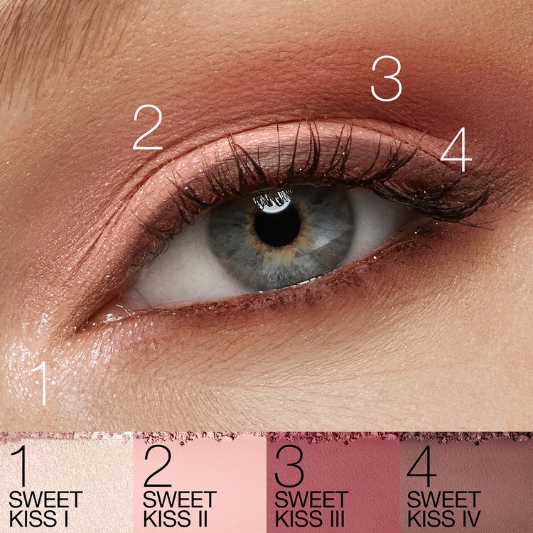 Sweet Kiss Quad Eyeshadow – Paletka 4 očních stínů