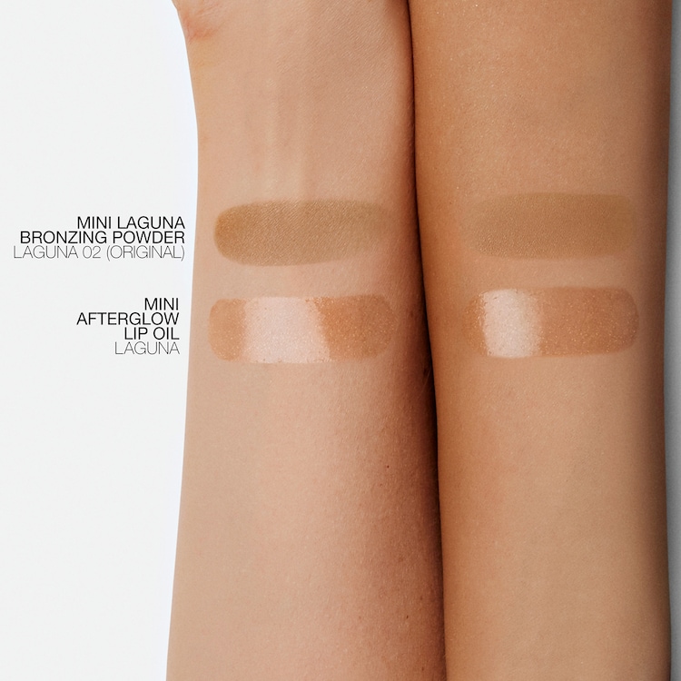 Mini Laguna Bronzer & Lip Oil Duo - Puder brązujący i olejek do ust