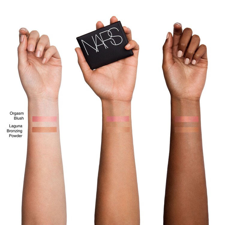 Duo Blush Mini - Duo tvářenka Orgasm a bronzující pudr Laguna