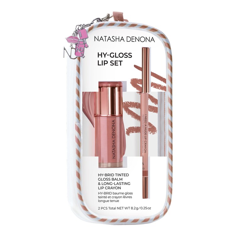Set Labbra HY-GLOSS - Balsamo Labbra Colorato e Eyeliner Duraturo HY-BRID