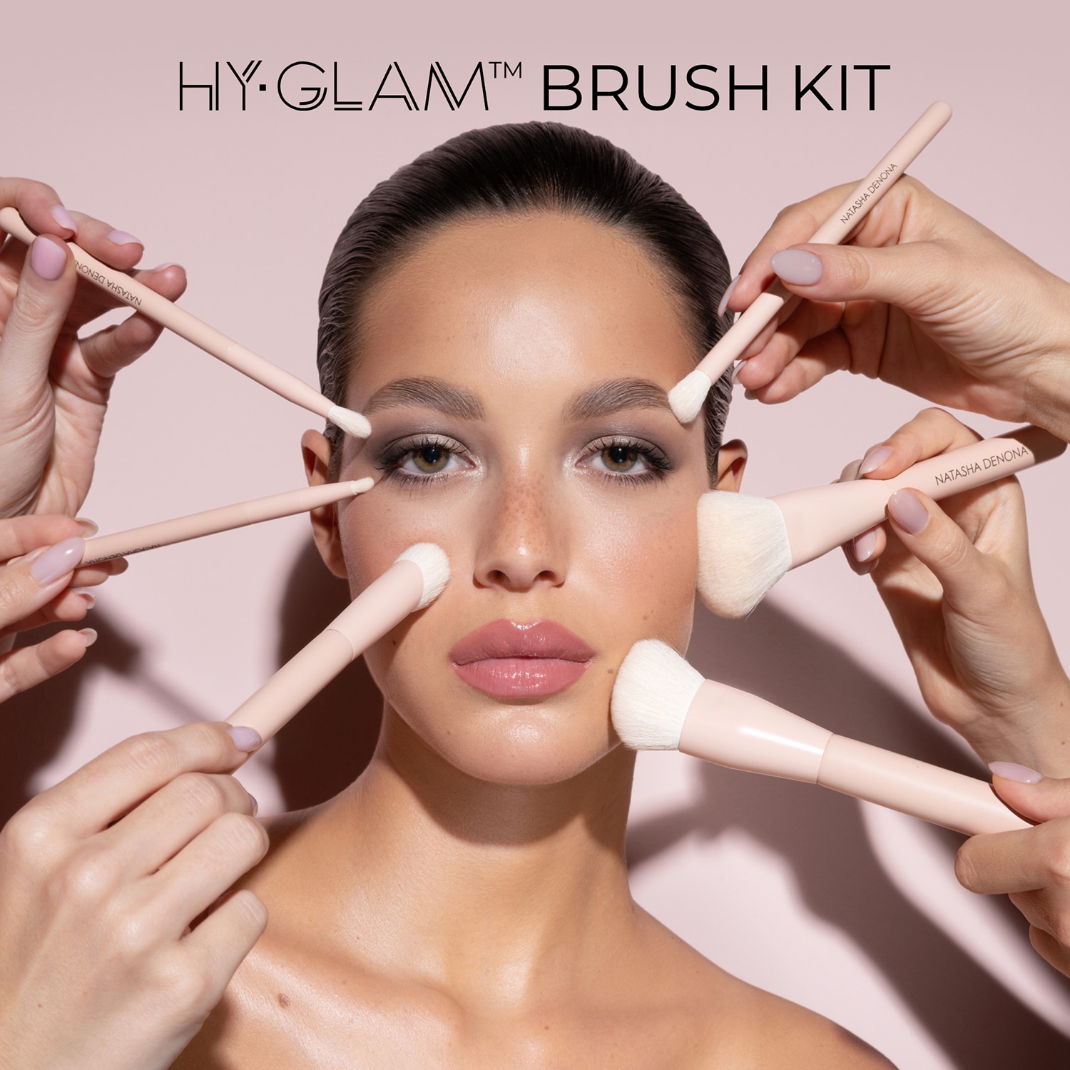 HY-GLAM Full-Face Brush Kit - Limited Edition