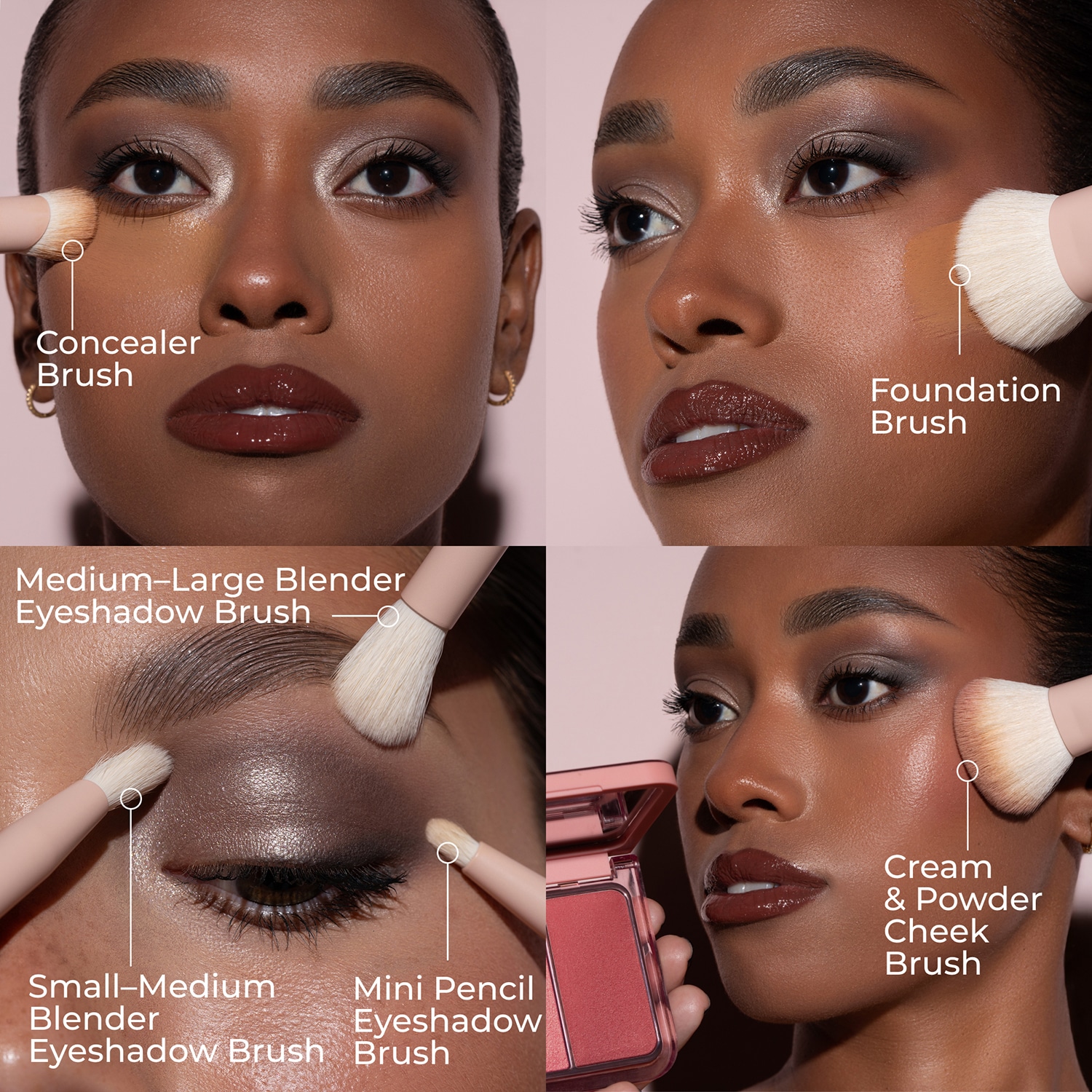 HY-GLAM Full-Face Brush Kit - Limited Edition