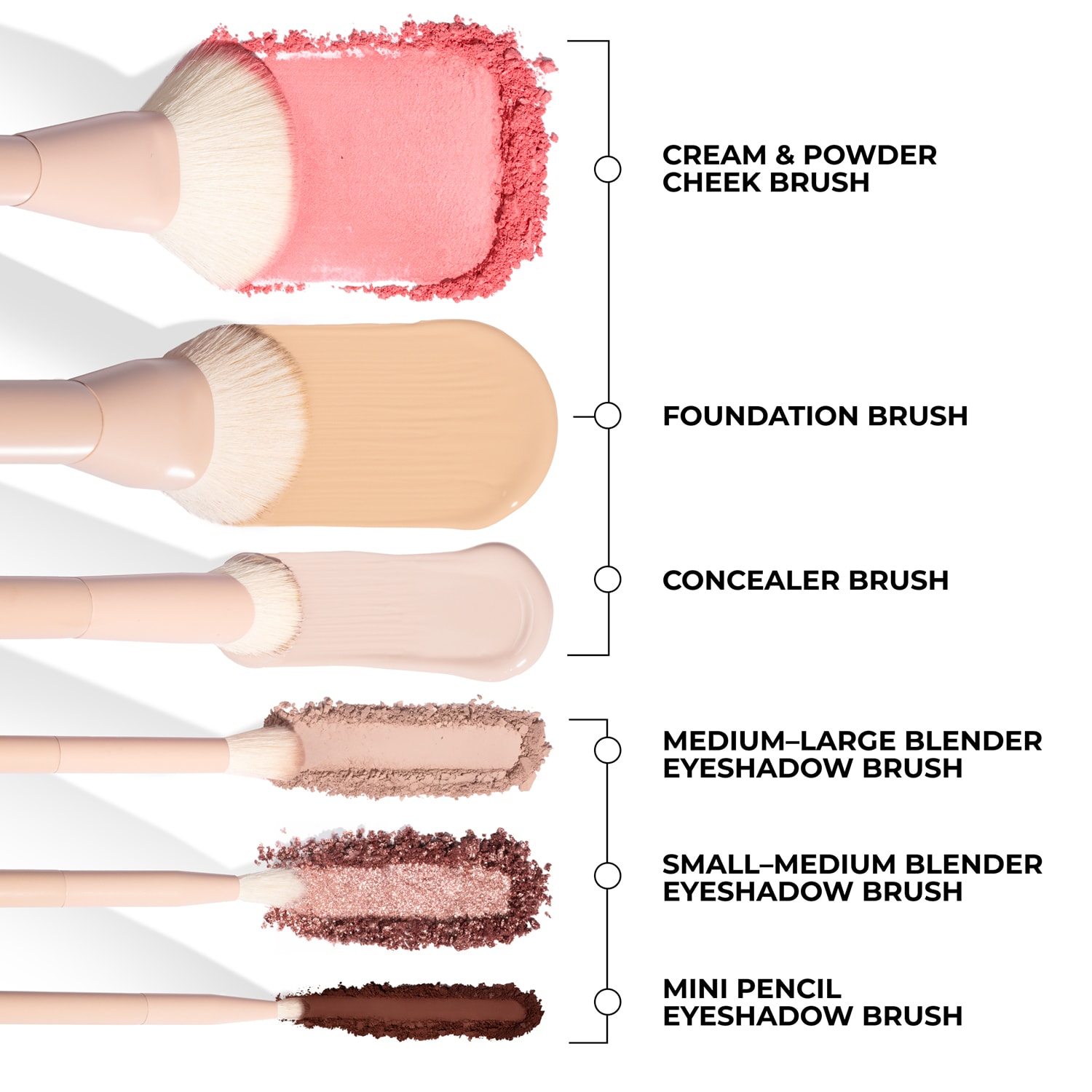 HY-GLAM Full-Face Brush Kit - Limited Edition