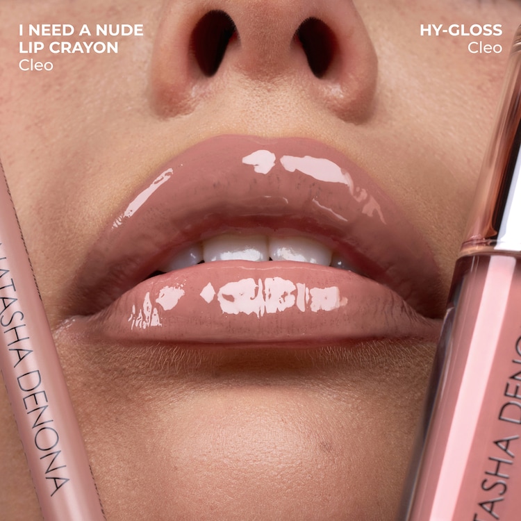 HY-GLOSS Lip Set - Baume gloss teinté HY-BRID & crayon à lèvres longue tenue