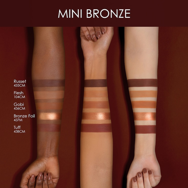 Mini Bronze - Mini palette di ombretti formato viaggio