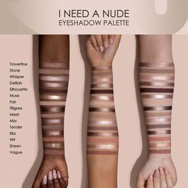 I Need A Nude Eyeshadow Palette - paleta sjenila za oči u nude nijansama