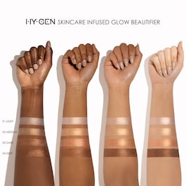Hy-Gen highlighter - puder za lice sa sjajem i njegujućim sastojcima