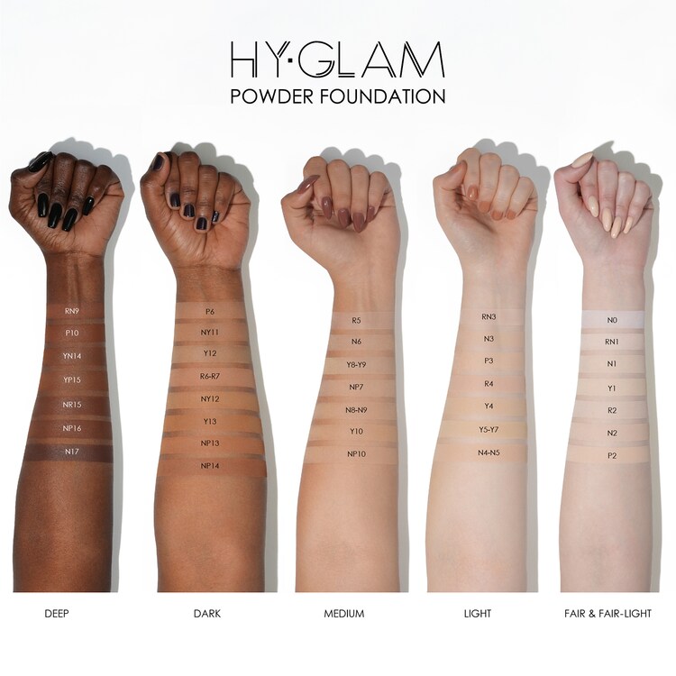 HY-GLAM powder foundation Refill - Pudra fondöten, Yedek