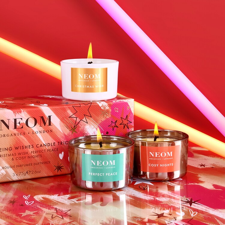 Wellbeing Wishes Candle Trio - Dárková sada