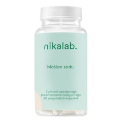 Maślan sodu - Żywność specjalnego przeznaczenia medycznego/60 kaps. , NIKALAB