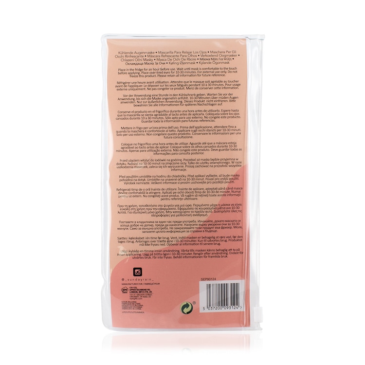 Cooling Glitter Eye Mask - Masca pentru ochi cu efect racoritor