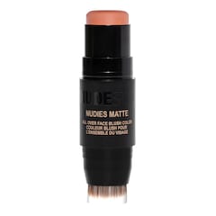 Nudies Matte Blush - Stick per blush a doppia punta, NUDESTIX