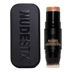 Nudies All Over Face Color Bronze + Glow - Bronzer + highlighter in stick, NUDESTIX