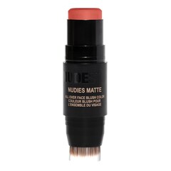 Nudies Matte Blush - Stick per blush a doppia punta, NUDESTIX