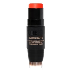 Nudies Matte Blush - Stick per blush a doppia punta, NUDESTIX