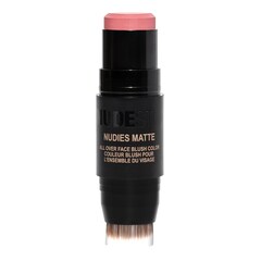 Nudies Matte Blush - Stick per blush a doppia punta, NUDESTIX