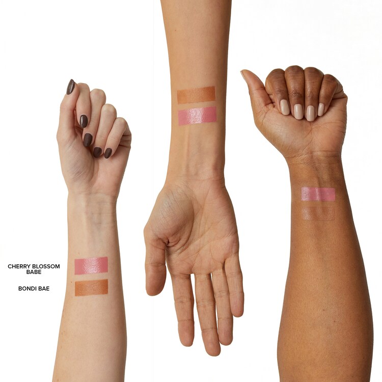 Pink Blush & Nude Bronze - Mini duo krémových tyčinek