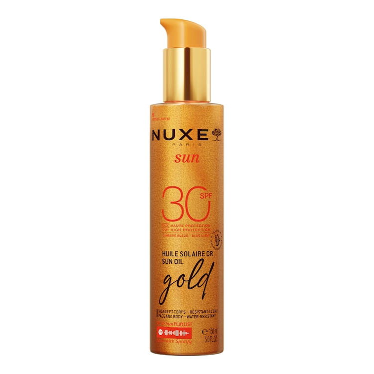 Nuxe Sun - Aceite Bronceador Gold Rostro y Cuerpo SPF 30