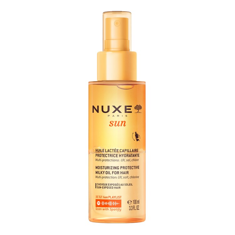 Nuxe Sun - Huile Lactée Capillaire Protectrice Hydratante